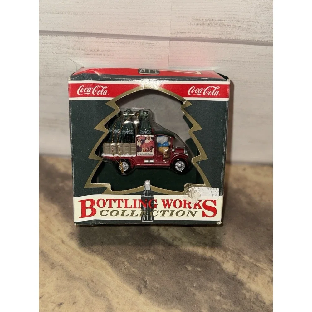 Coca Cola Bottling Works Collection Christmas Ornament 1994 In Box